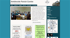 Desktop Screenshot of amblesideparishcentre.org.uk